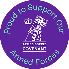 Proud to support the armed forces